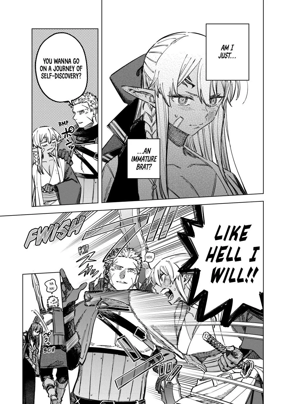 Read The Witch and the Mercenary EN Manga Online
