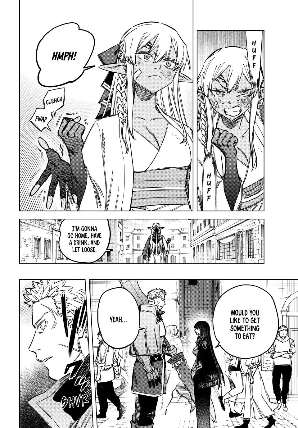 Read The Witch and the Mercenary EN Manga Online