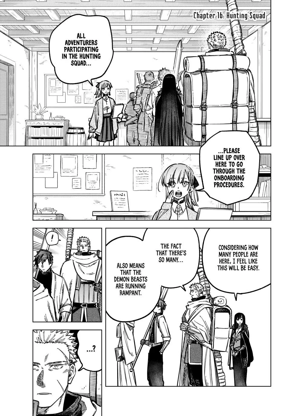 Read The Witch and the Mercenary EN Manga Online