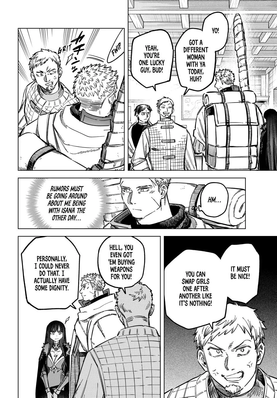 Read The Witch and the Mercenary EN Manga Online
