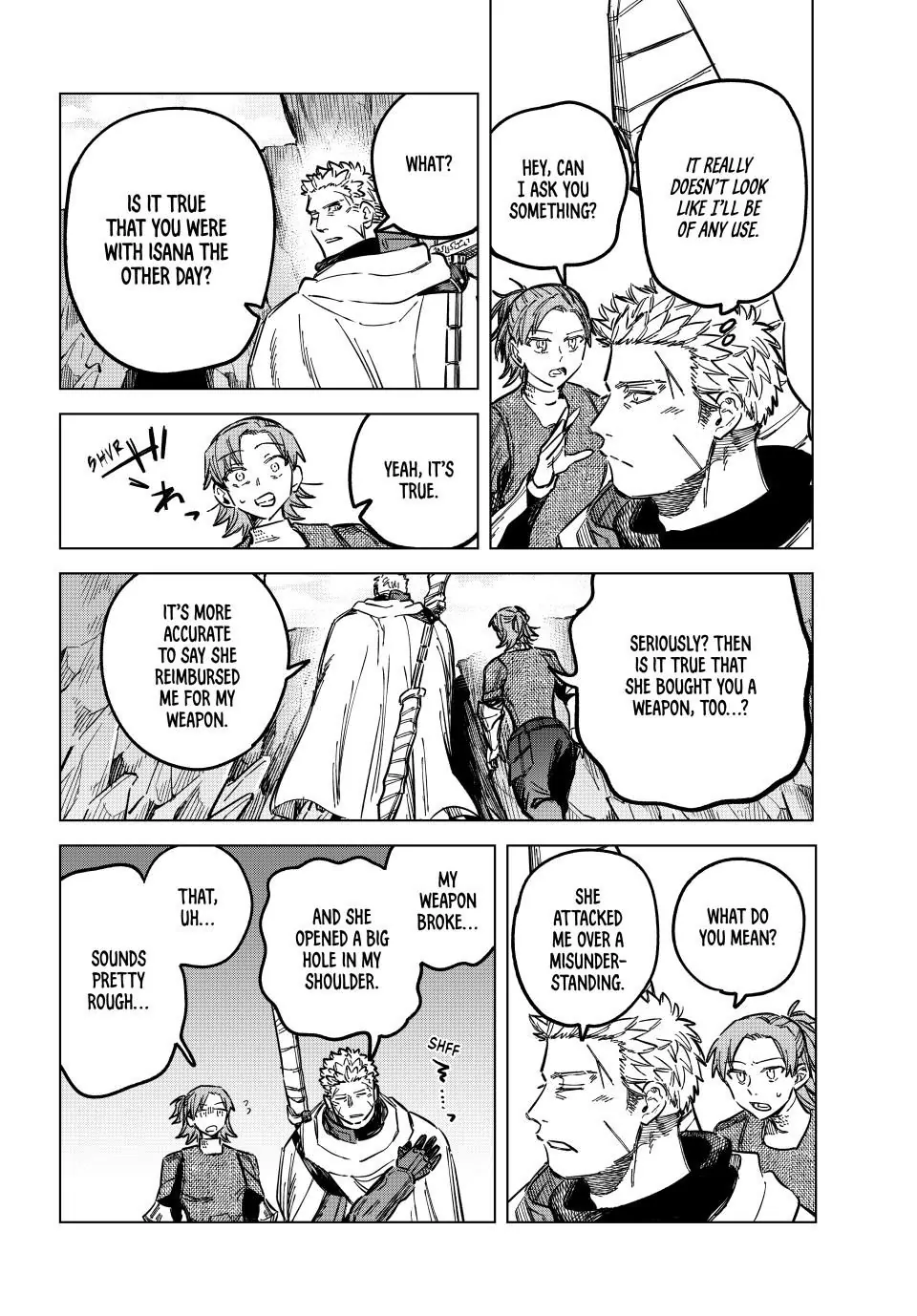 Read The Witch and the Mercenary EN Manga Online
