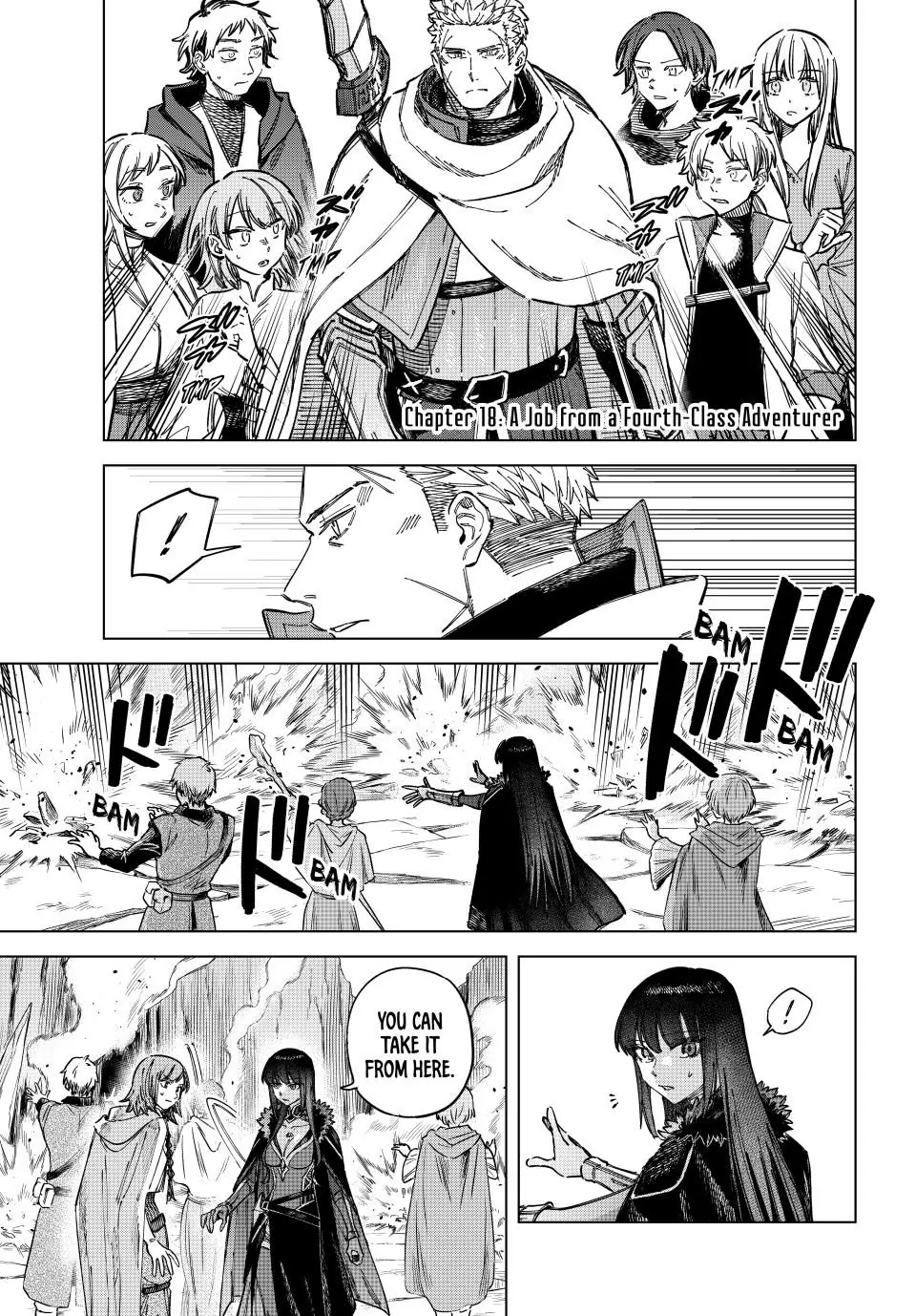 Read The Witch and the Mercenary EN Manga Online