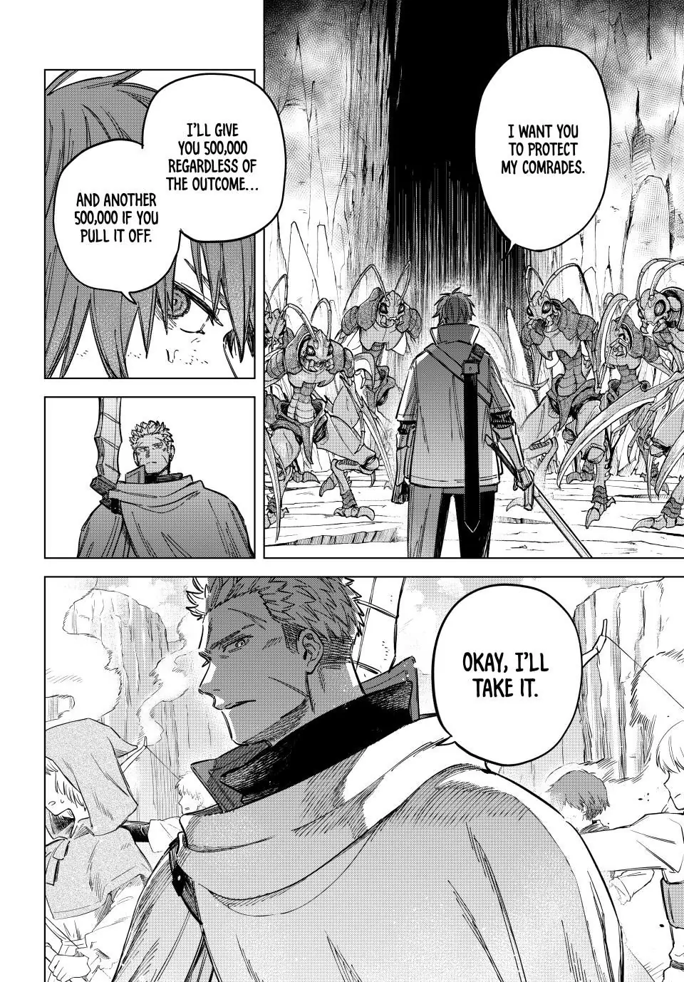Read The Witch and the Mercenary EN Manga Online