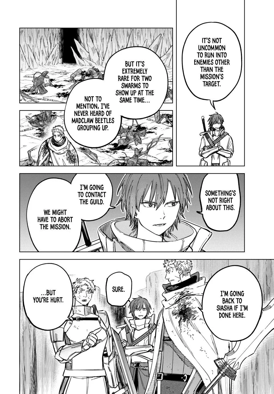 Read The Witch and the Mercenary EN Manga Online
