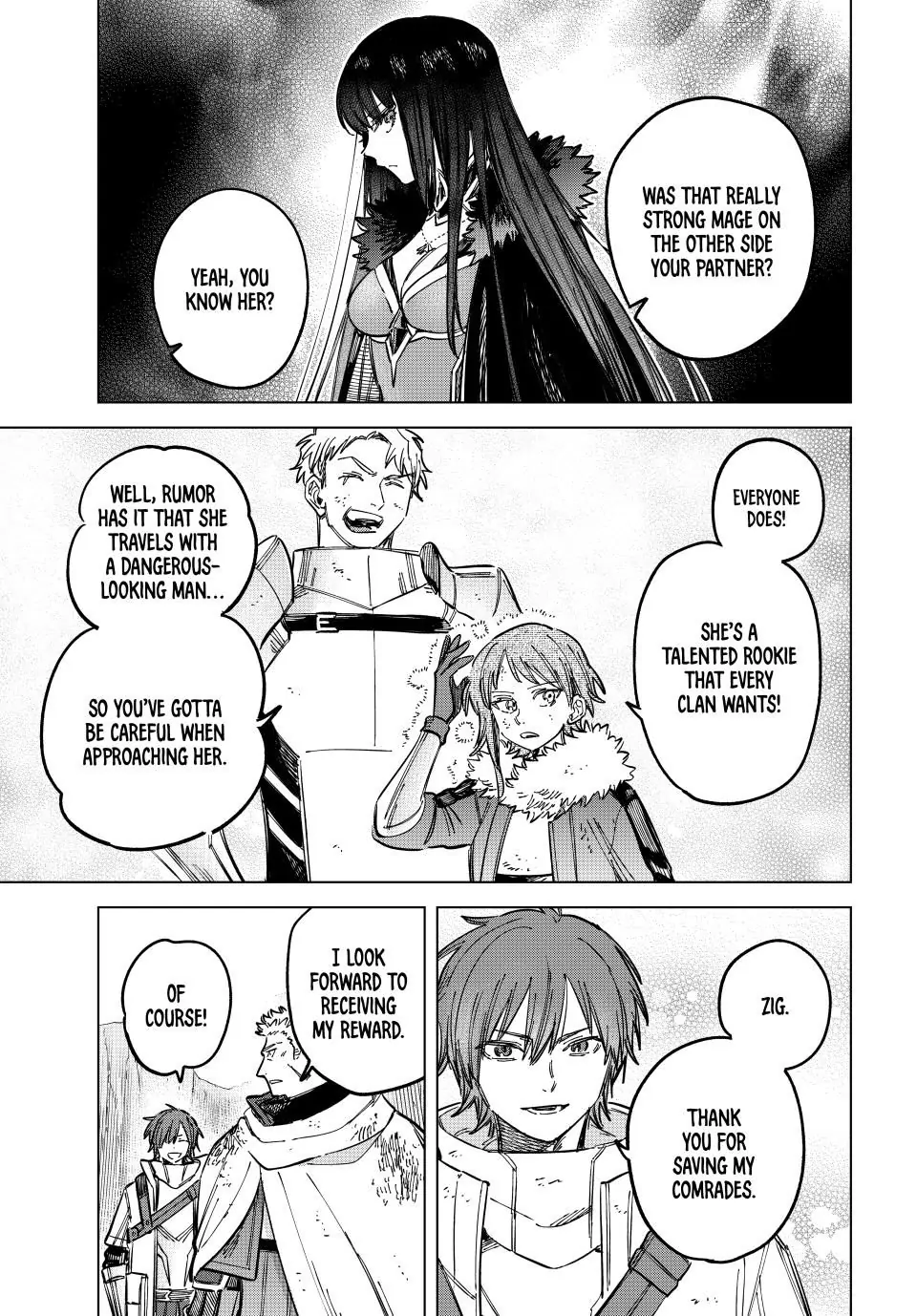 Read The Witch and the Mercenary EN Manga Online