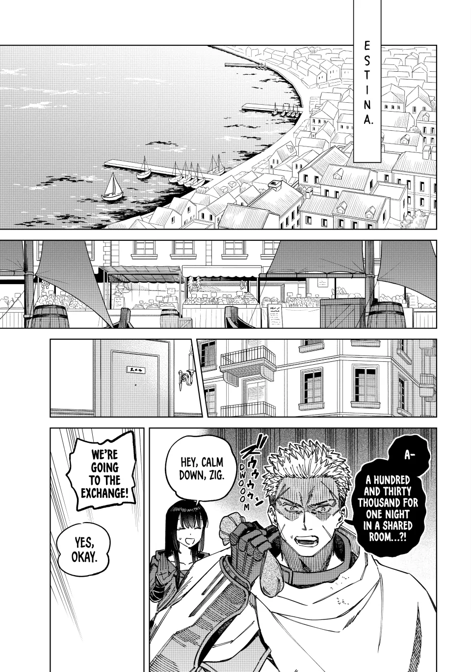 Read The Witch and the Mercenary EN Manga Online