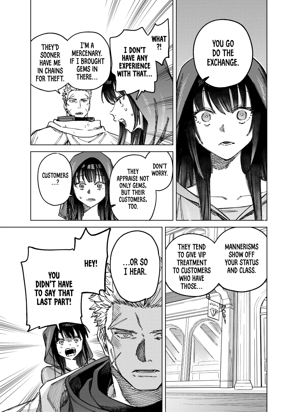 Read The Witch and the Mercenary EN Manga Online