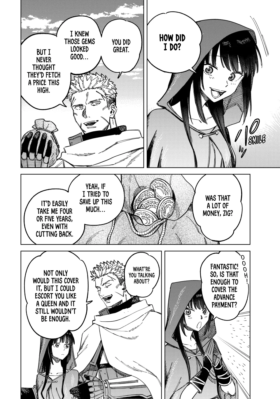 Read The Witch and the Mercenary EN Manga Online