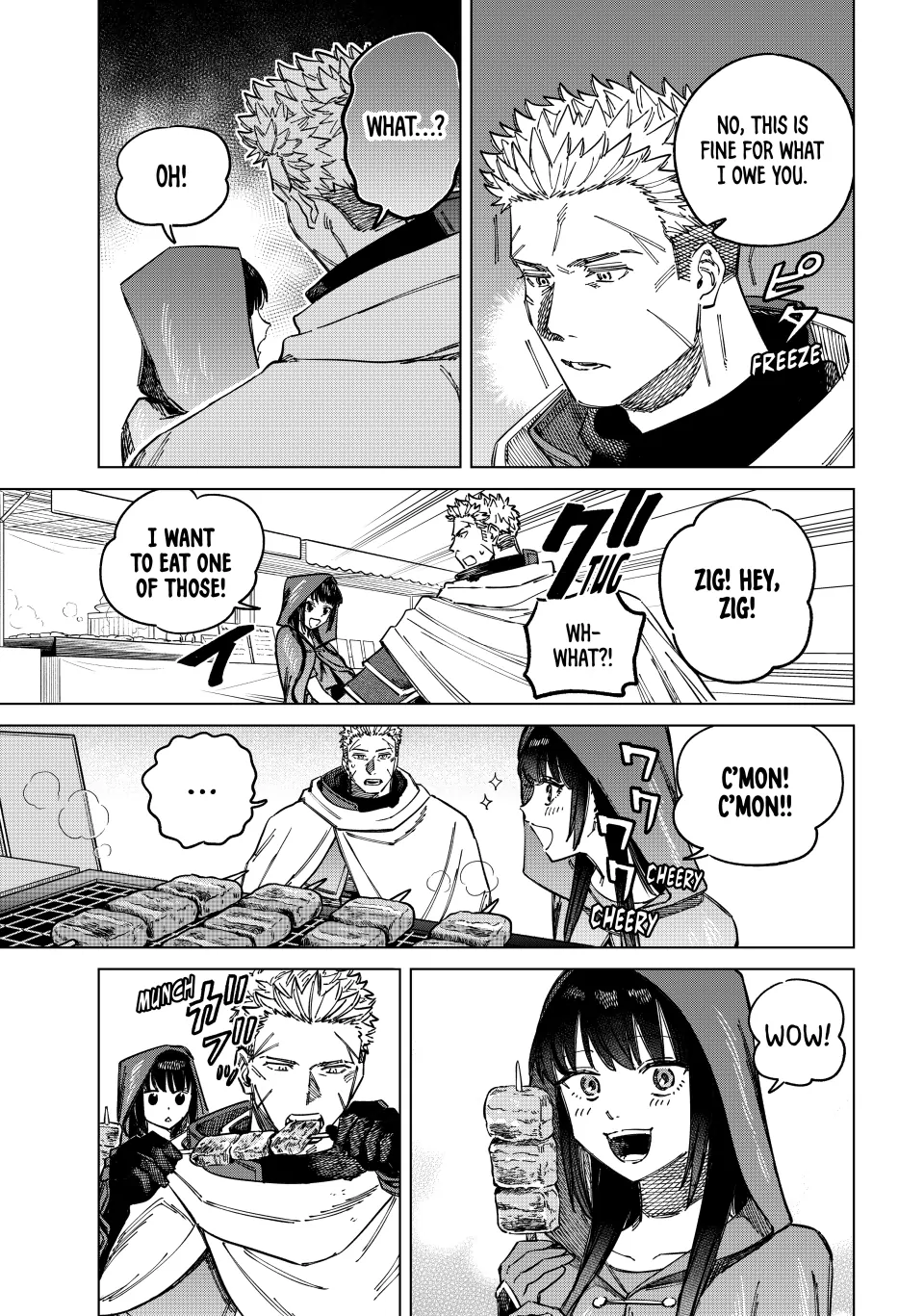 Read The Witch and the Mercenary EN Manga Online