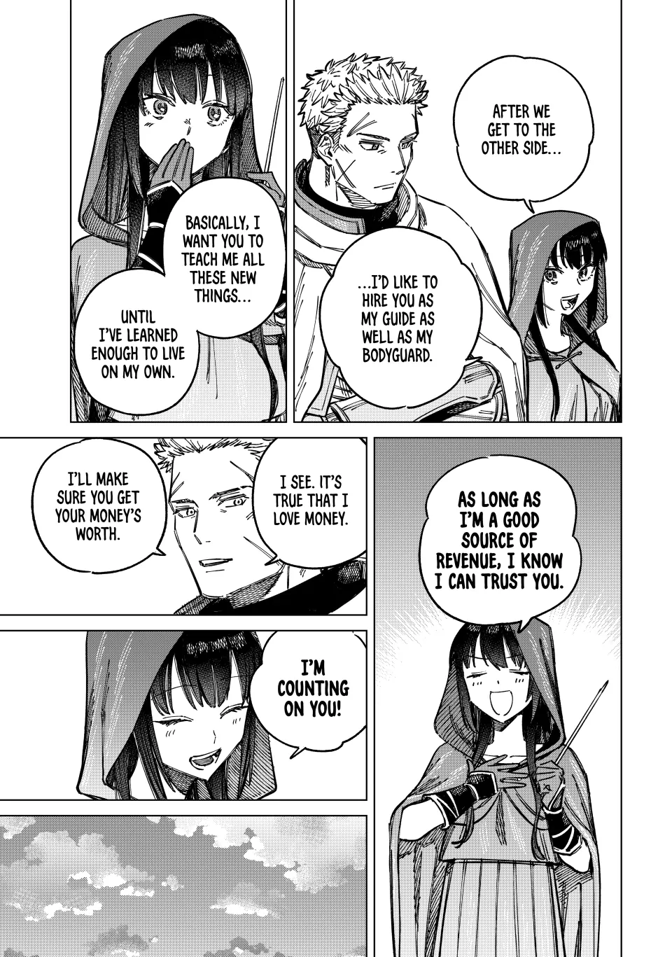 Read The Witch and the Mercenary EN Manga Online