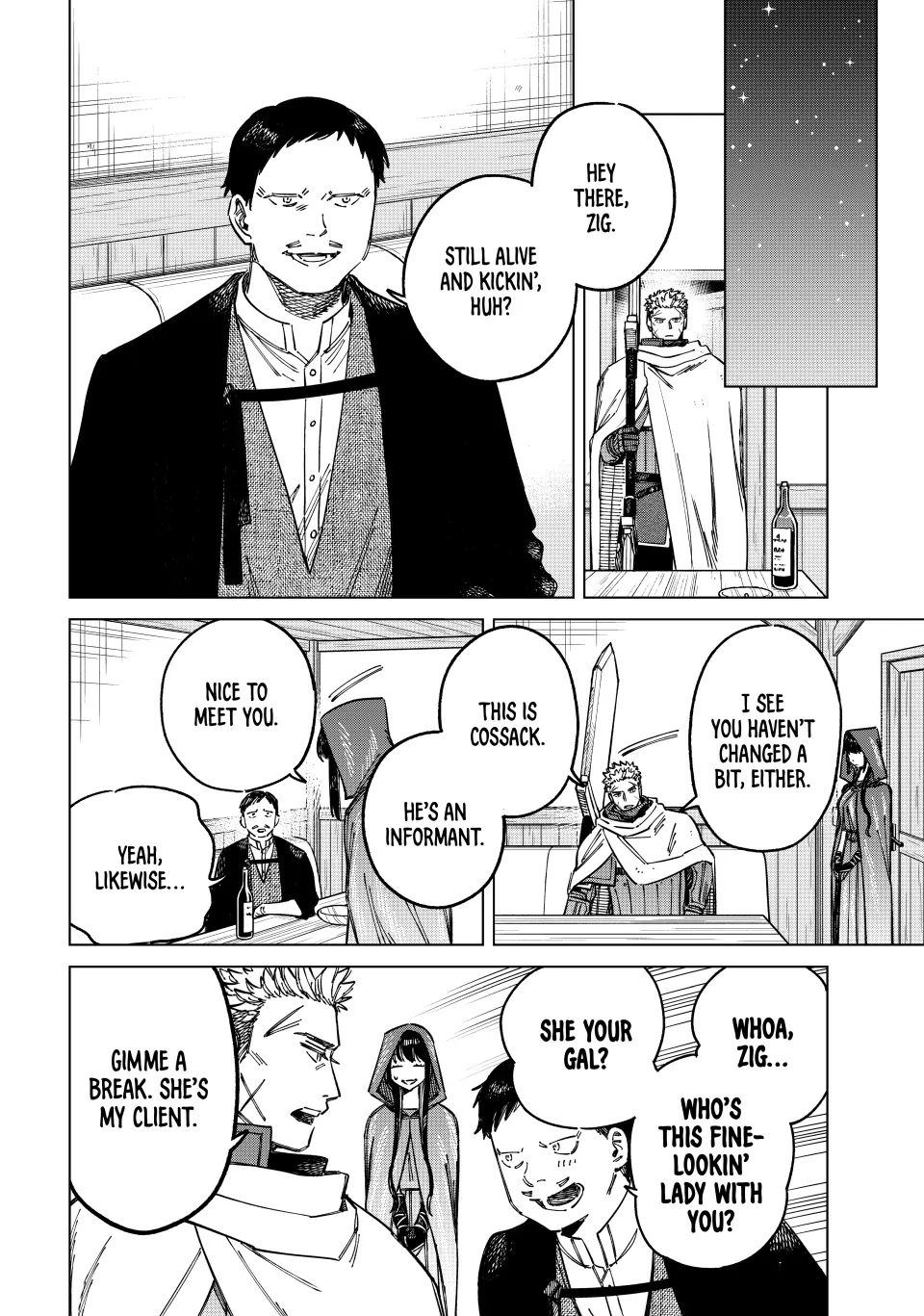 Read The Witch and the Mercenary EN Manga Online