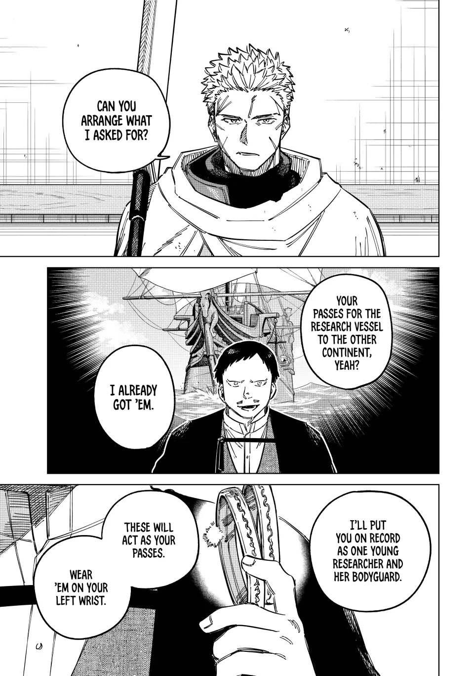 Read The Witch and the Mercenary EN Manga Online