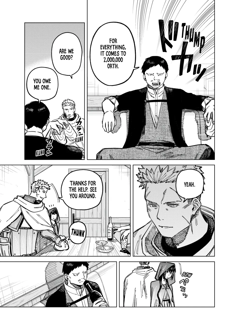 Read The Witch and the Mercenary EN Manga Online
