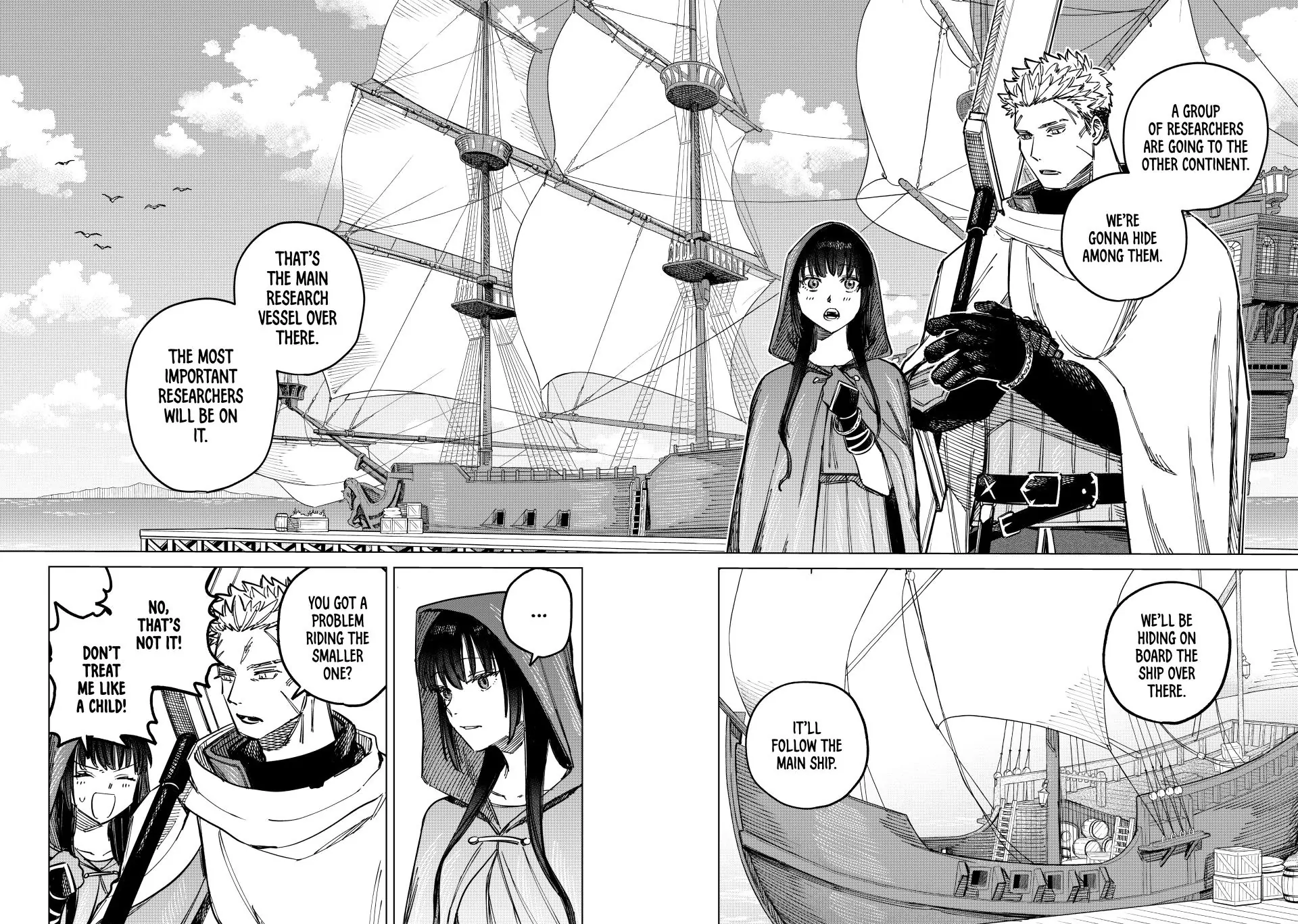 Read The Witch and the Mercenary EN Manga Online
