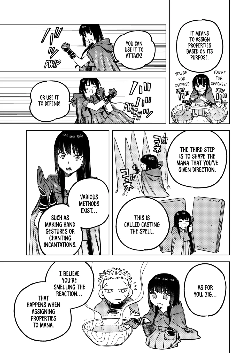 Read The Witch and the Mercenary EN Manga Online