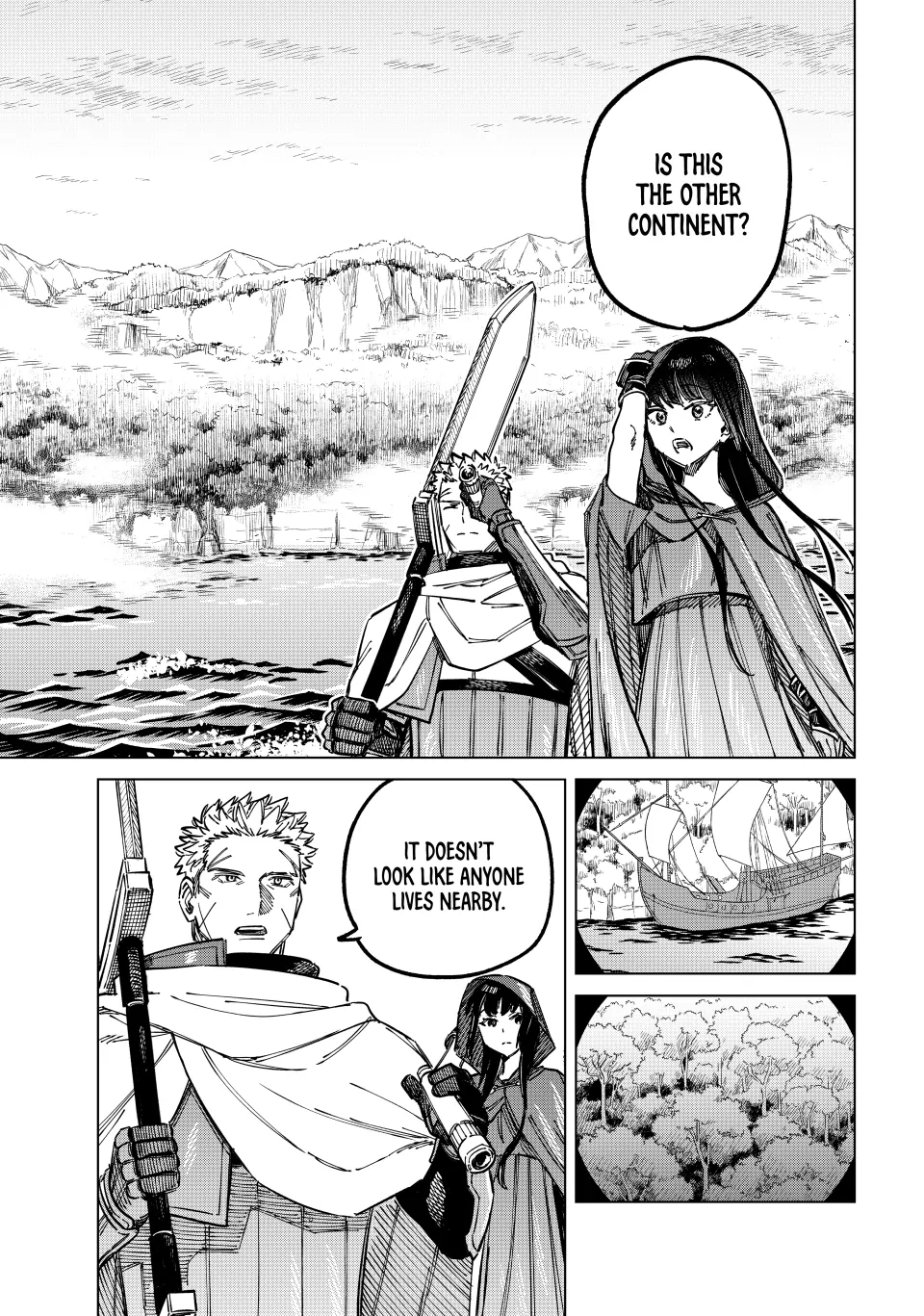 Read The Witch and the Mercenary EN Manga Online