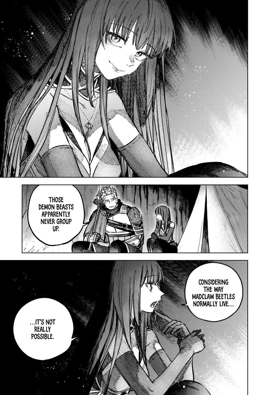 Read The Witch and the Mercenary EN Manga Online