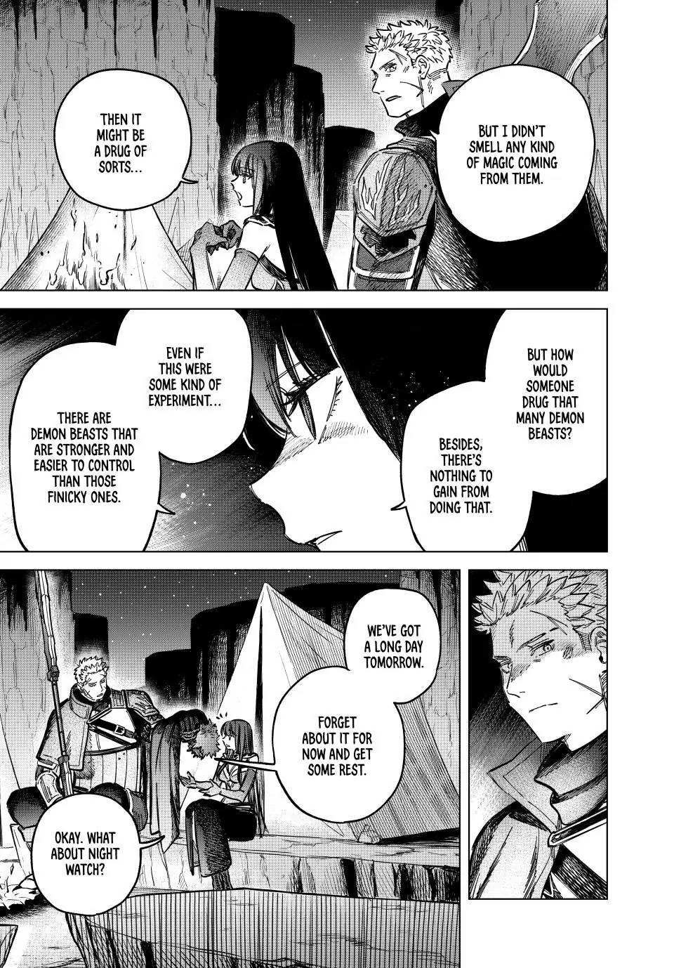 Read The Witch and the Mercenary EN Manga Online