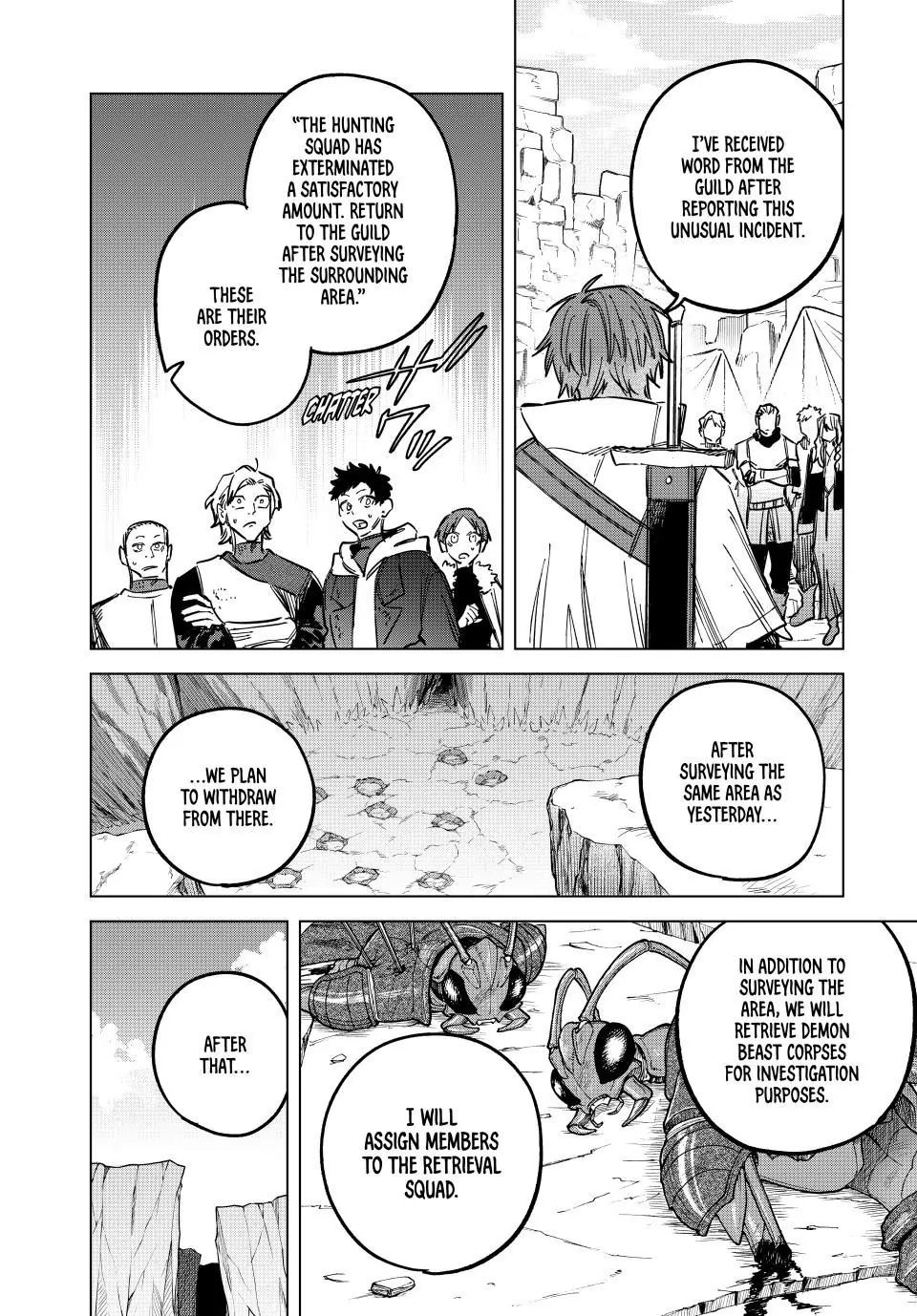 Read The Witch and the Mercenary EN Manga Online