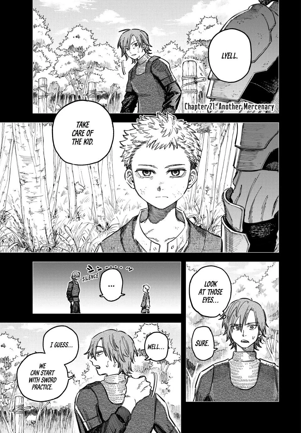 Read The Witch and the Mercenary EN Manga Online