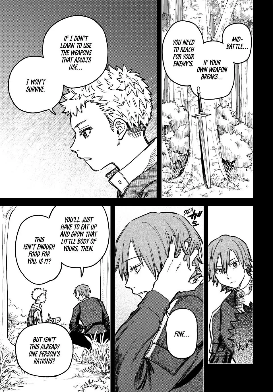 Read The Witch and the Mercenary EN Manga Online