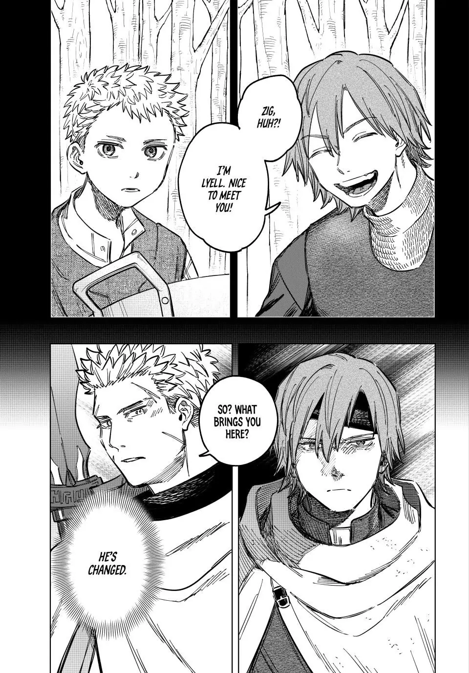 Read The Witch and the Mercenary EN Manga Online