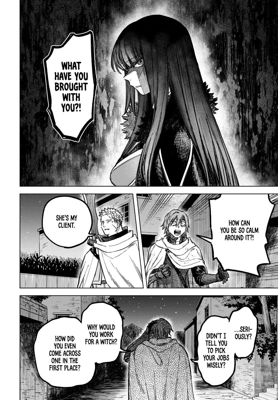 Read The Witch and the Mercenary EN Manga Online