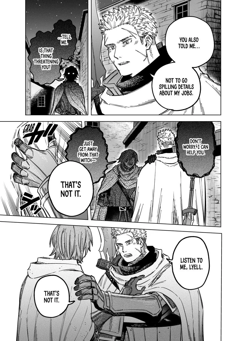 Read The Witch and the Mercenary EN Manga Online