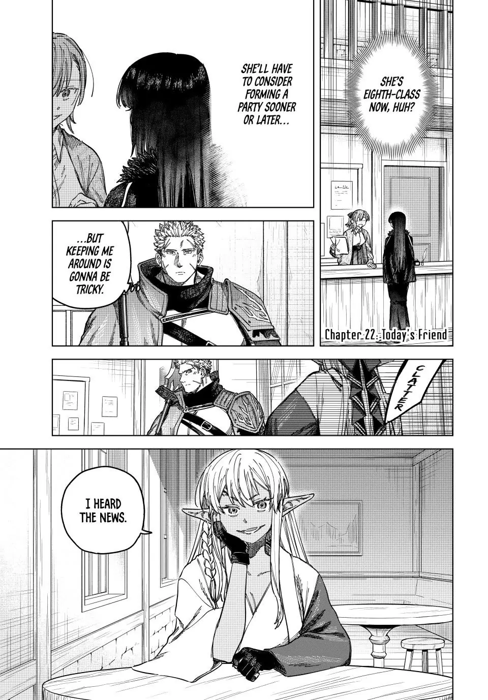 Read The Witch and the Mercenary EN Manga Online