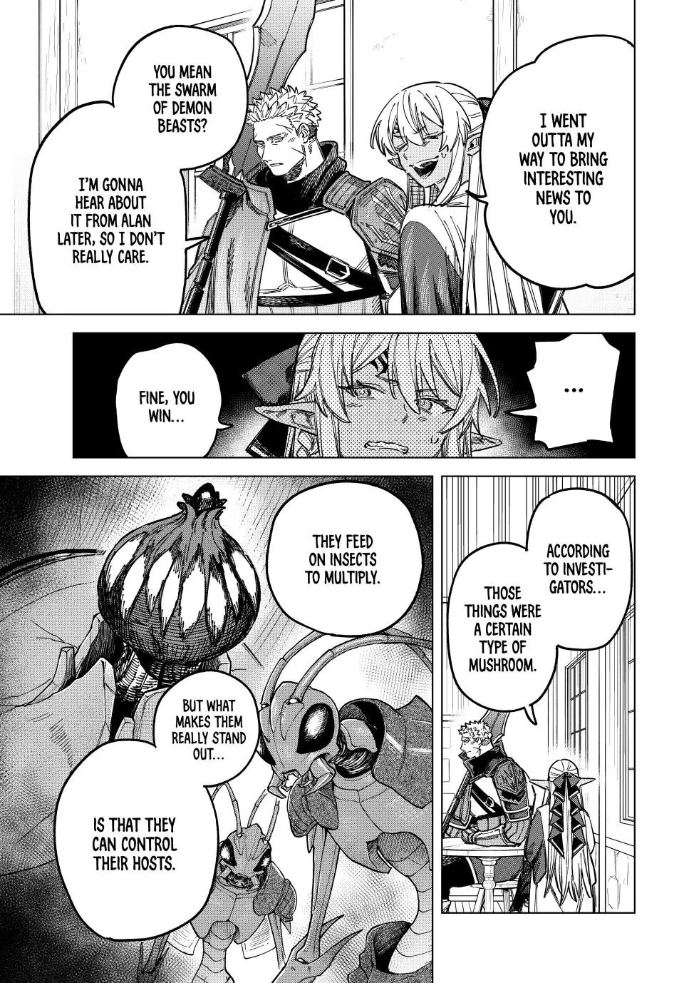 Read The Witch and the Mercenary EN Manga Online