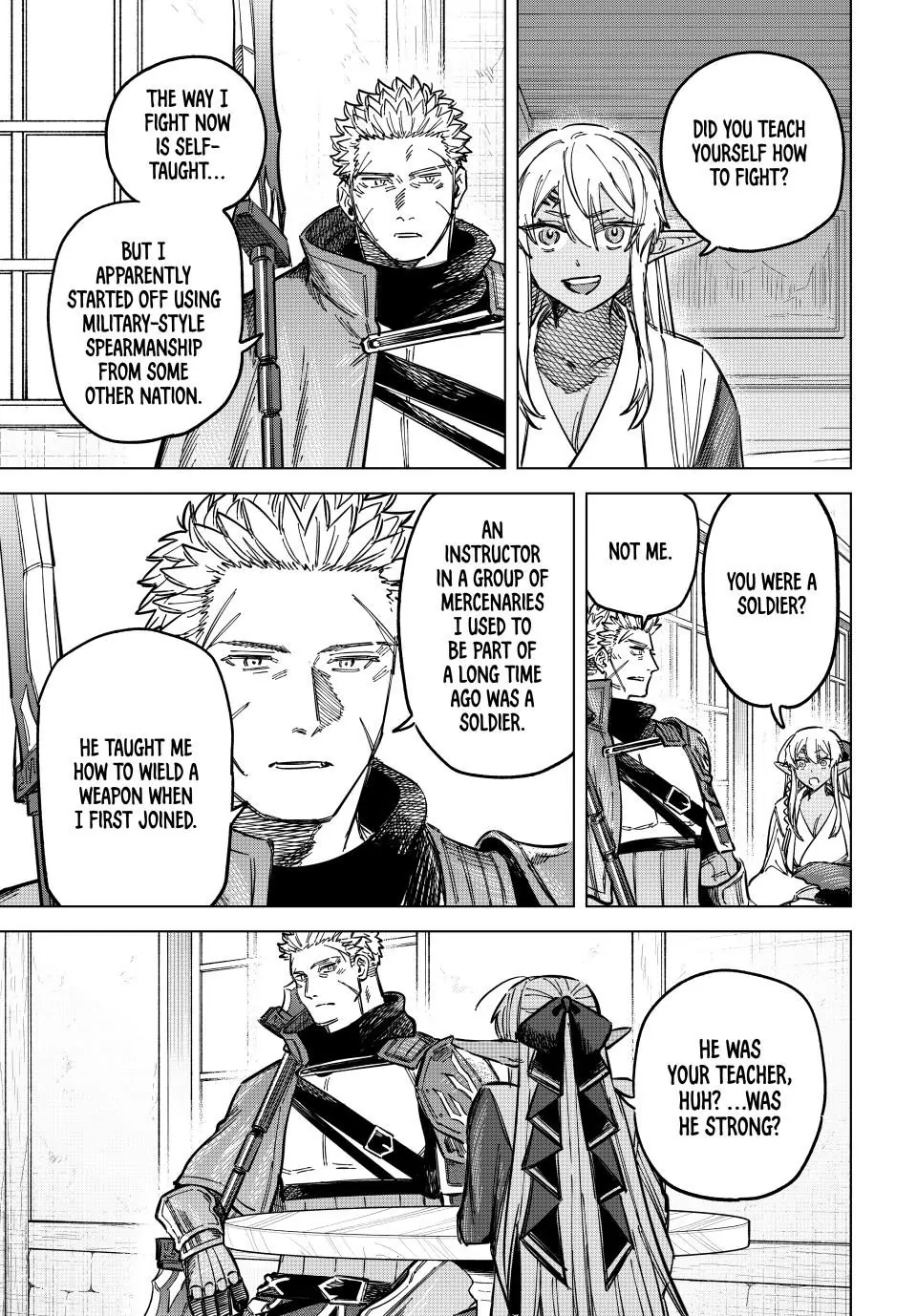 Read The Witch and the Mercenary EN Manga Online