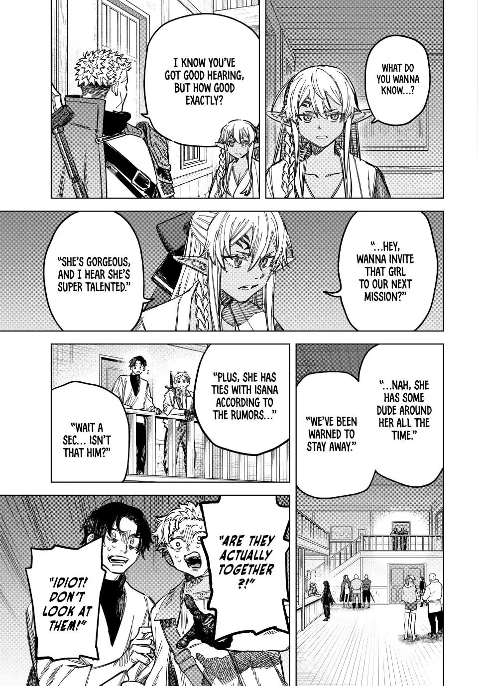 Read The Witch and the Mercenary EN Manga Online