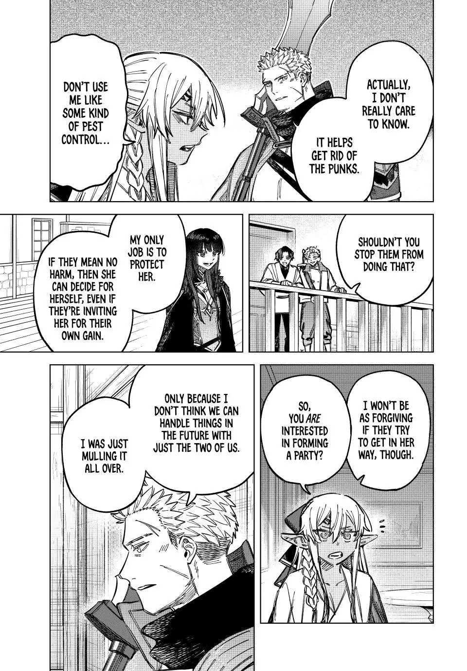 Read The Witch and the Mercenary EN Manga Online