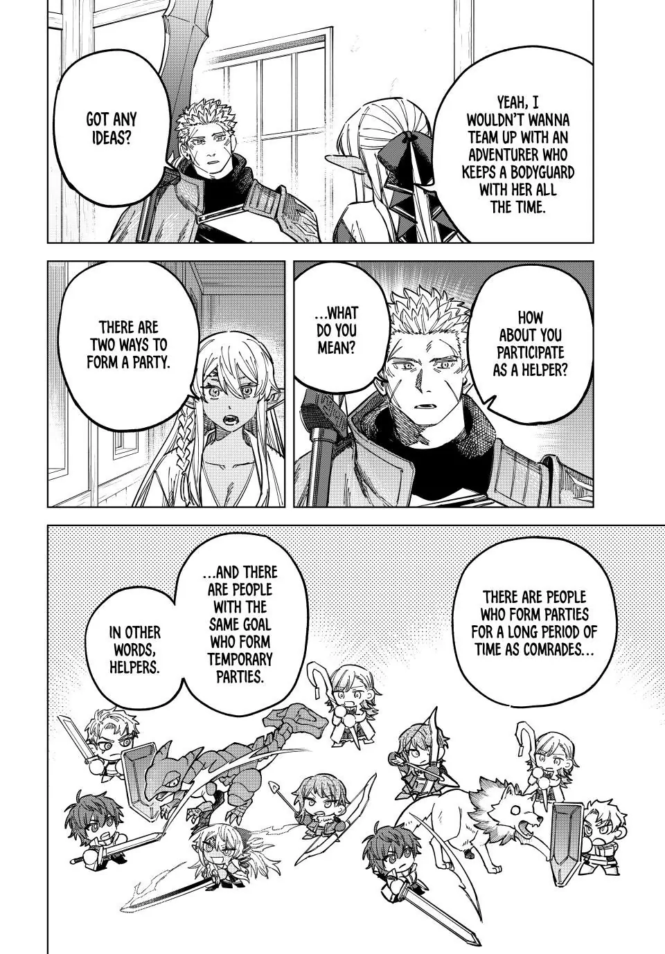 Read The Witch and the Mercenary EN Manga Online