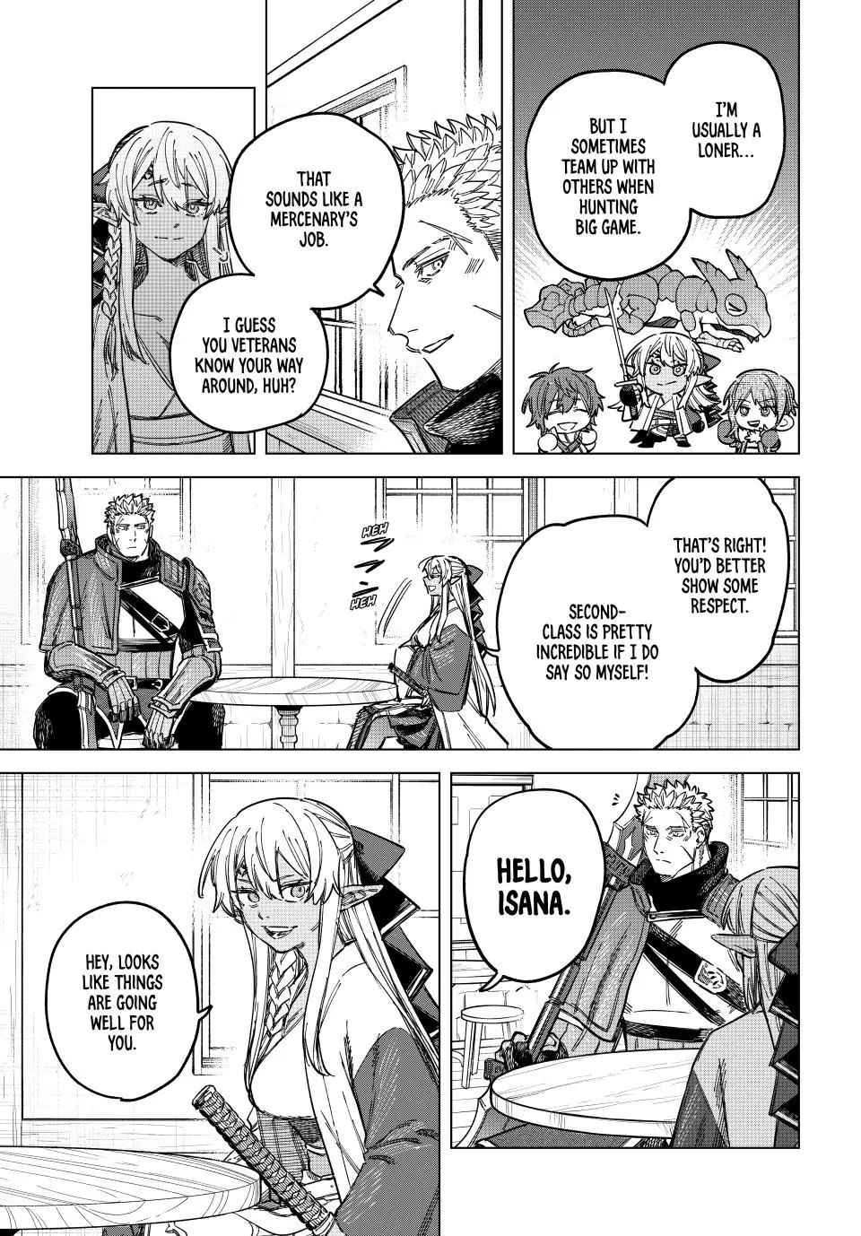 Read The Witch and the Mercenary EN Manga Online