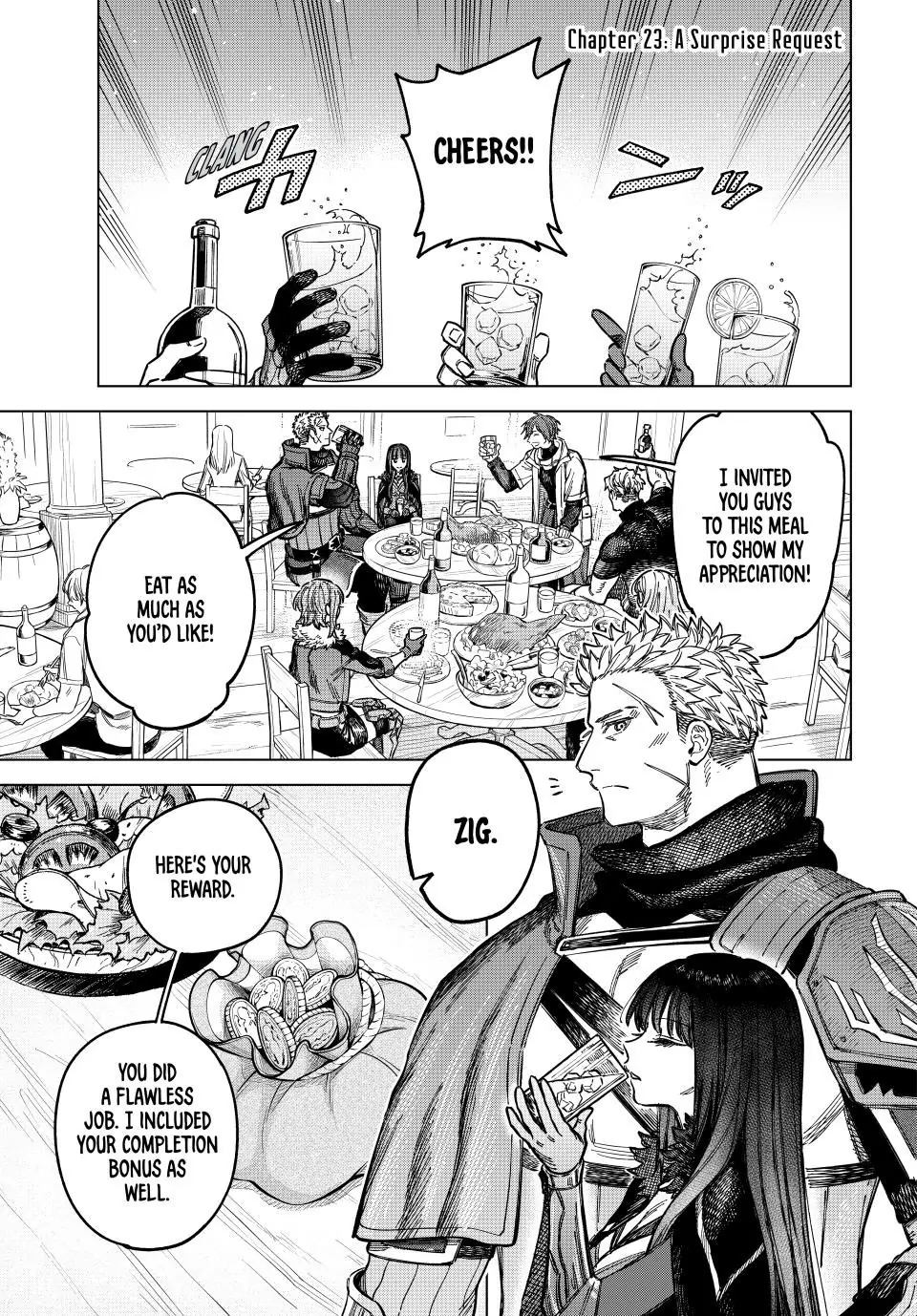 Read The Witch and the Mercenary EN Manga Online