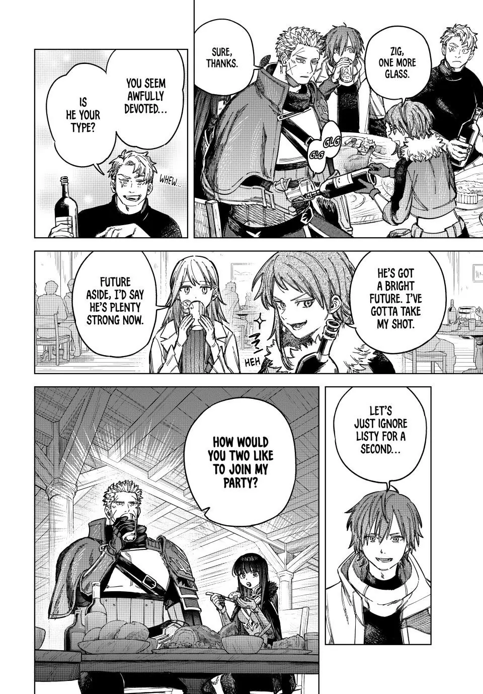 Read The Witch and the Mercenary EN Manga Online