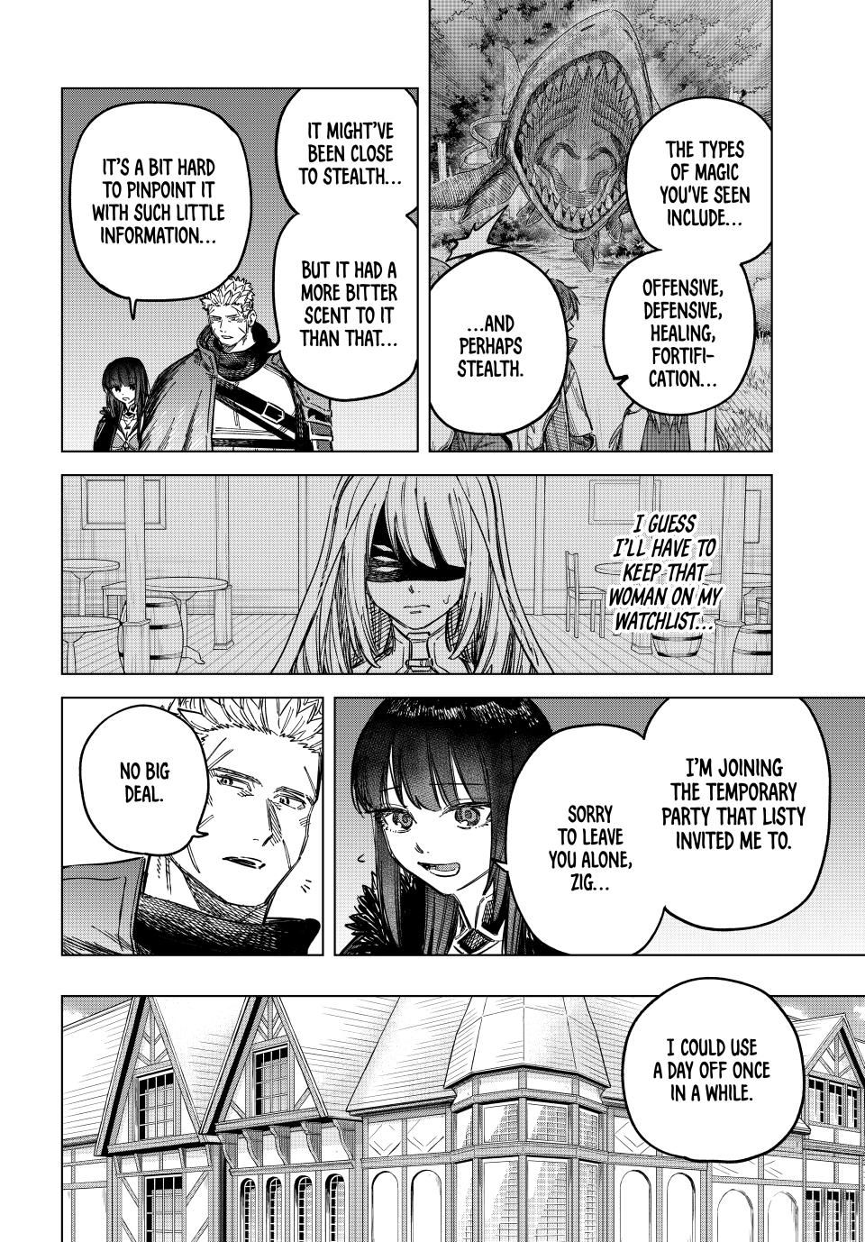 Read The Witch and the Mercenary EN Manga Online