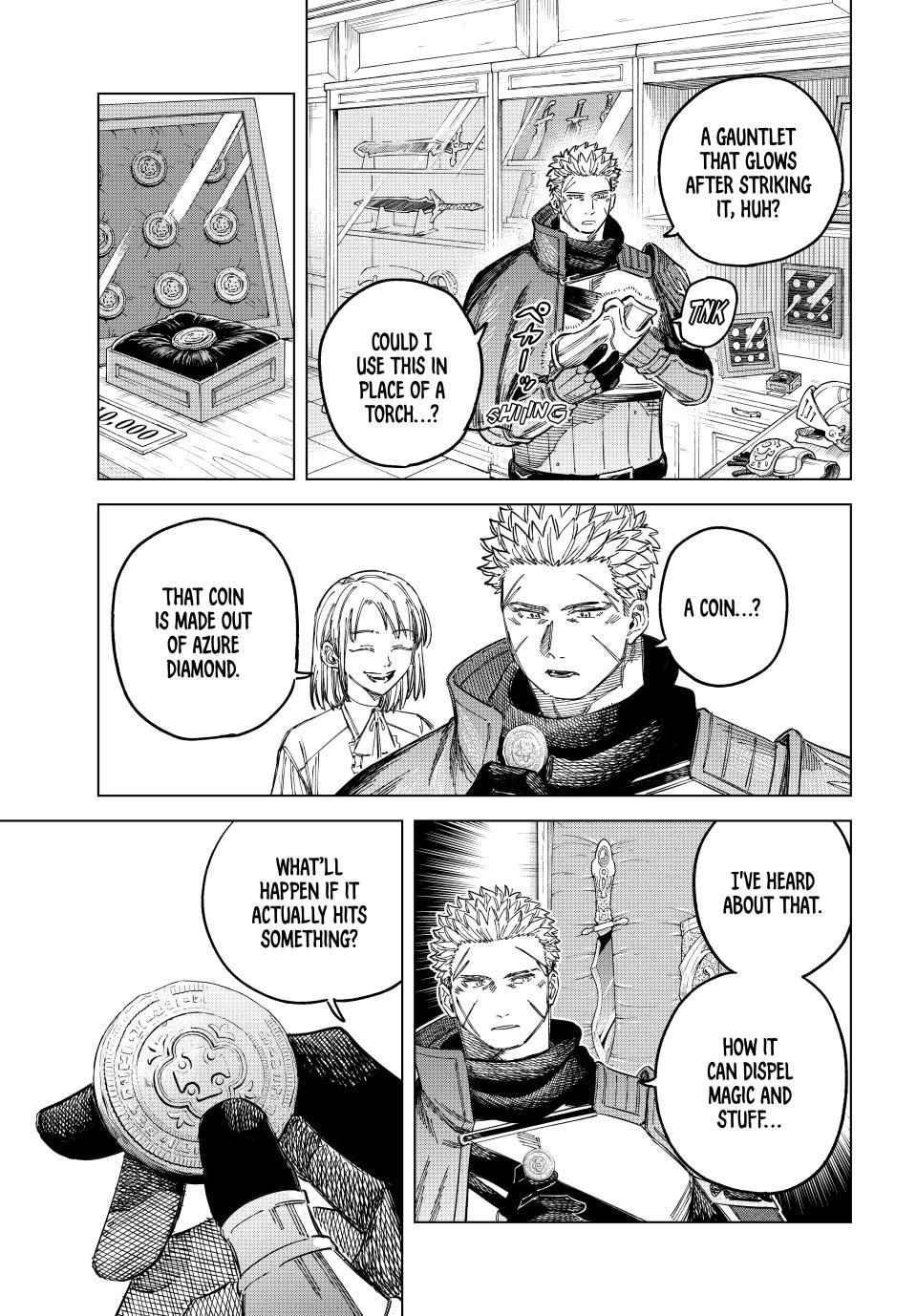 Read The Witch and the Mercenary EN Manga Online