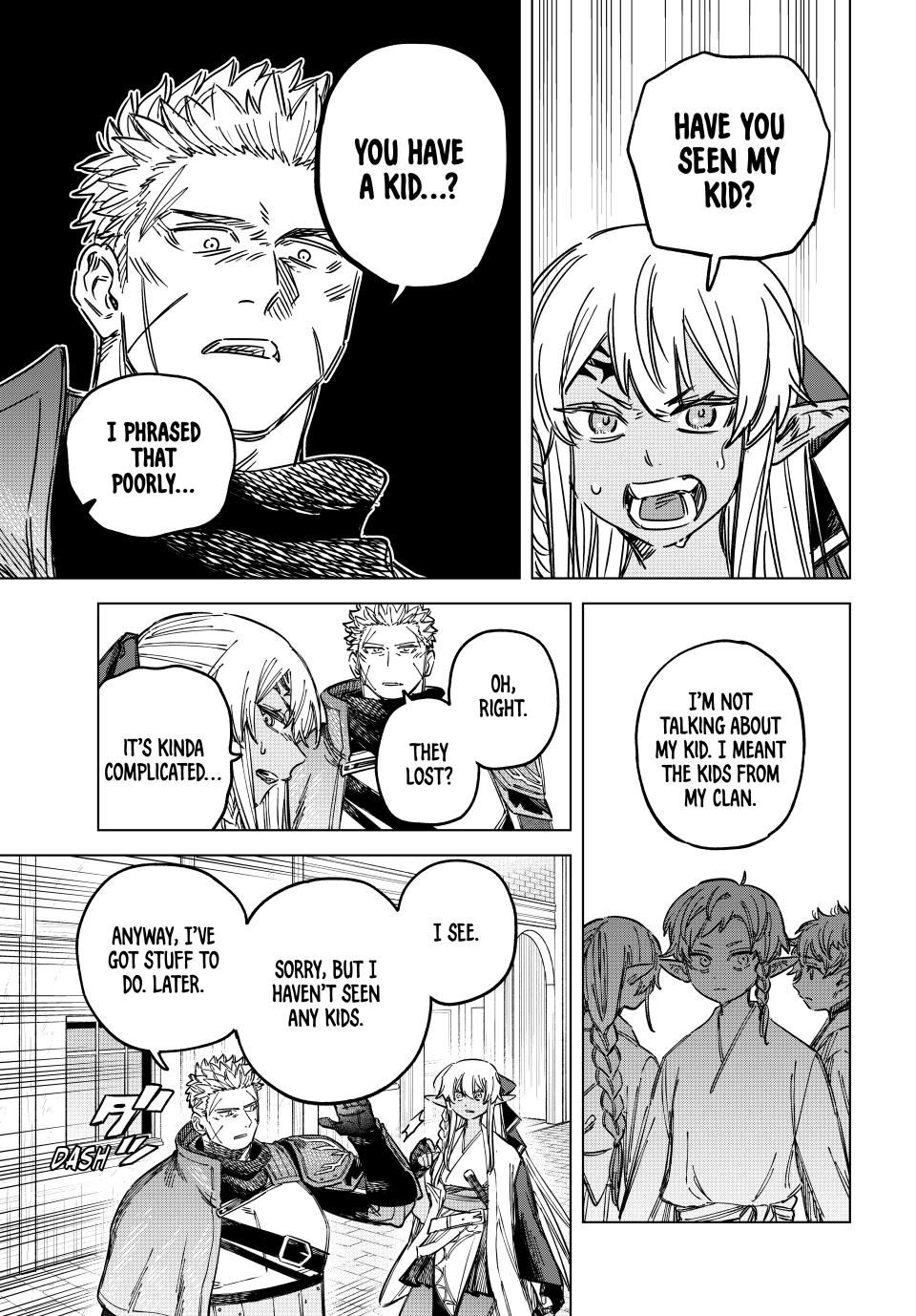 Read The Witch and the Mercenary EN Manga Online