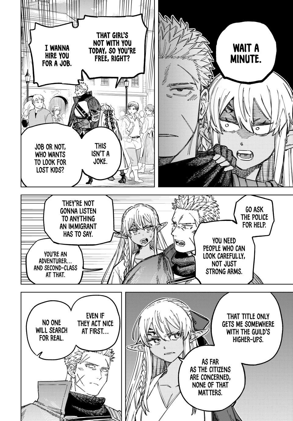 Read The Witch and the Mercenary EN Manga Online