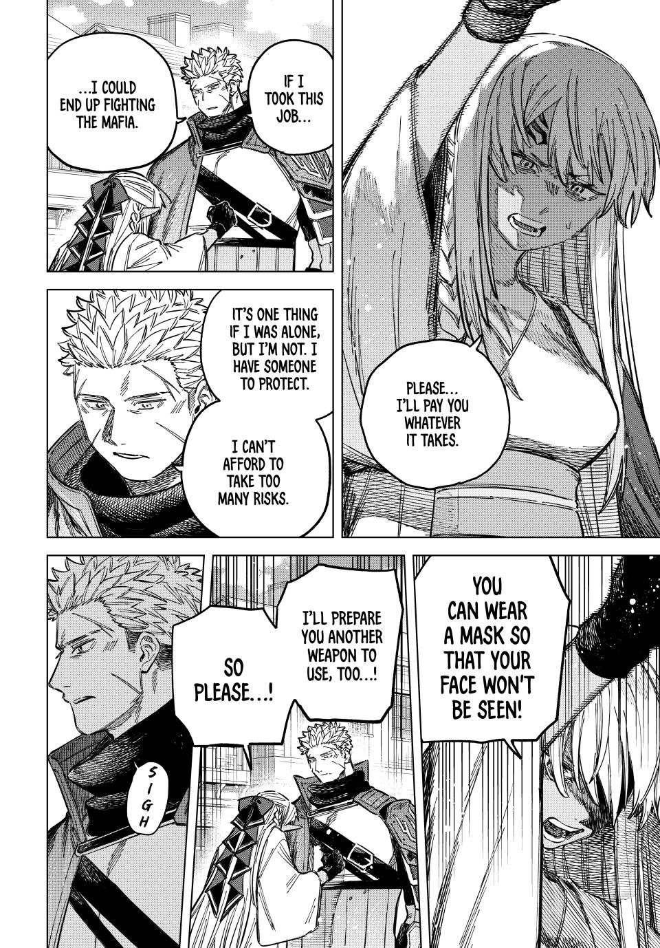 Read The Witch and the Mercenary EN Manga Online