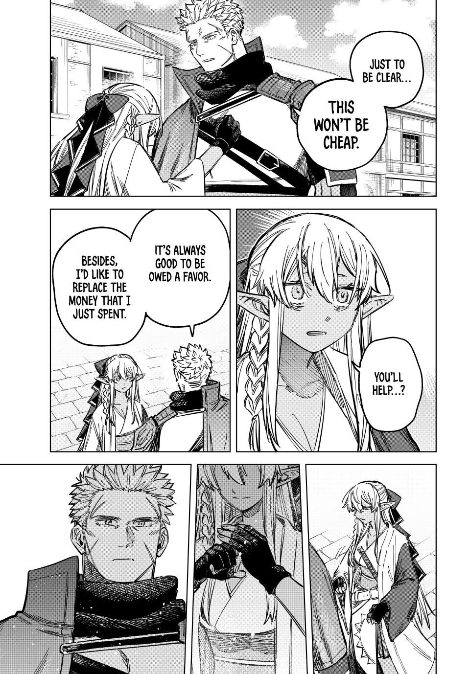 Read The Witch and the Mercenary EN Manga Online