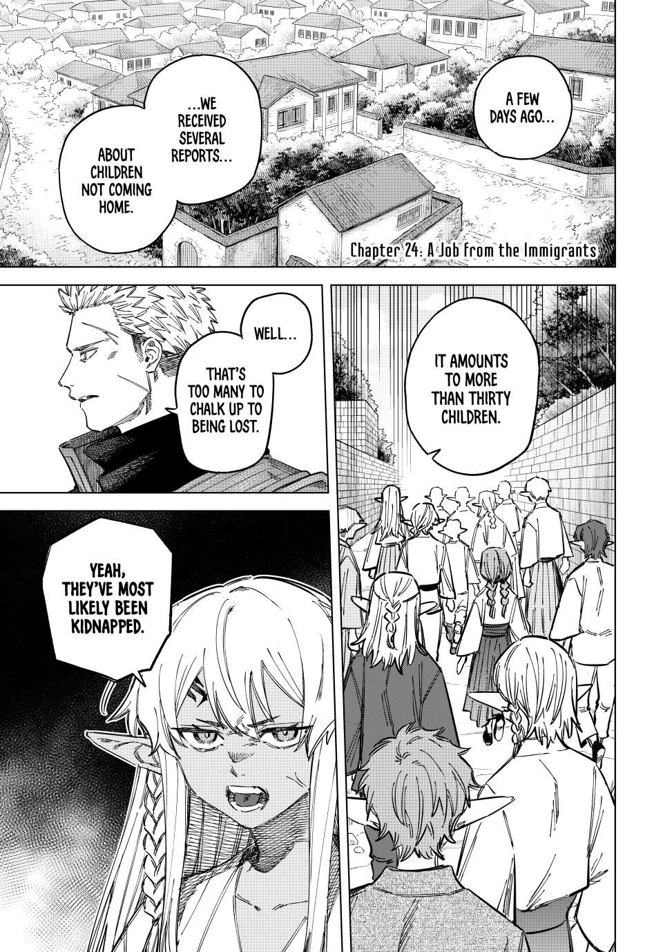 Read The Witch and the Mercenary EN Manga Online