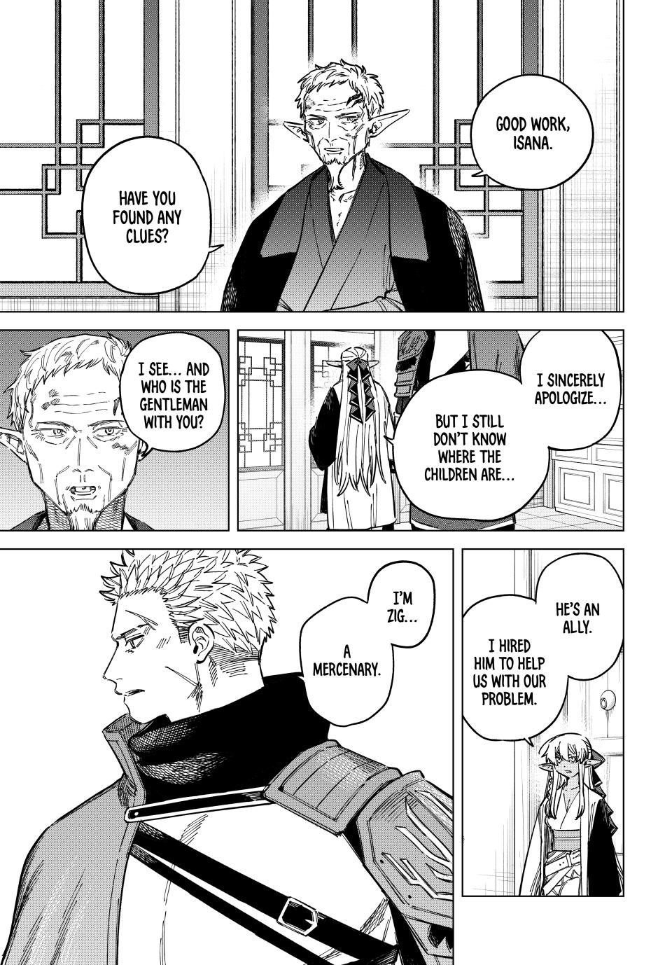 Read The Witch and the Mercenary EN Manga Online