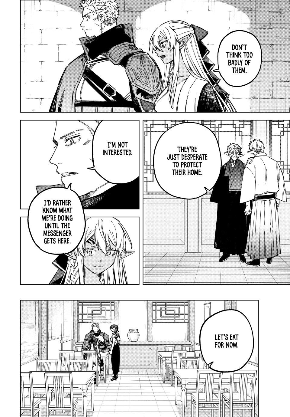 Read The Witch and the Mercenary EN Manga Online
