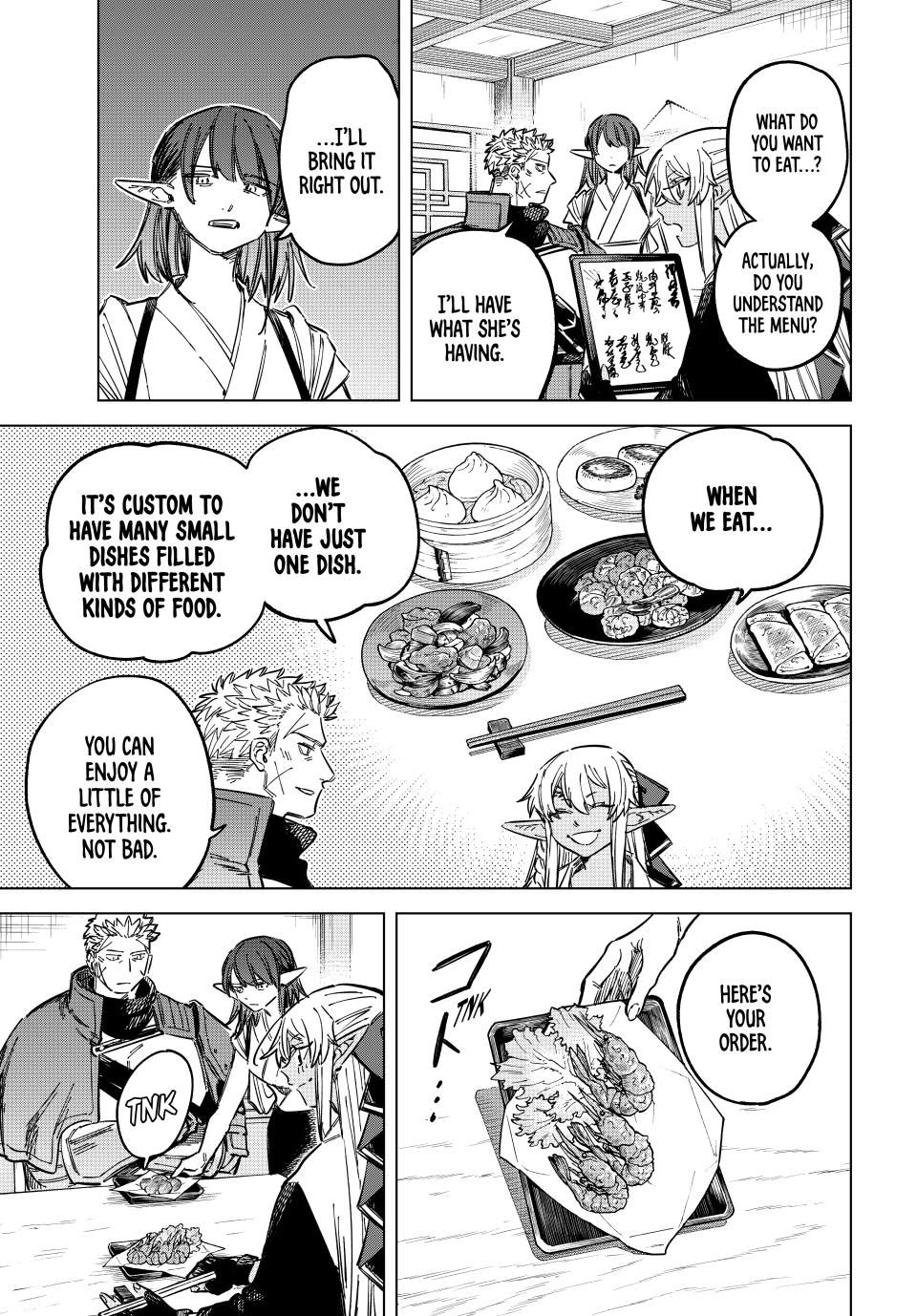 Read The Witch and the Mercenary EN Manga Online