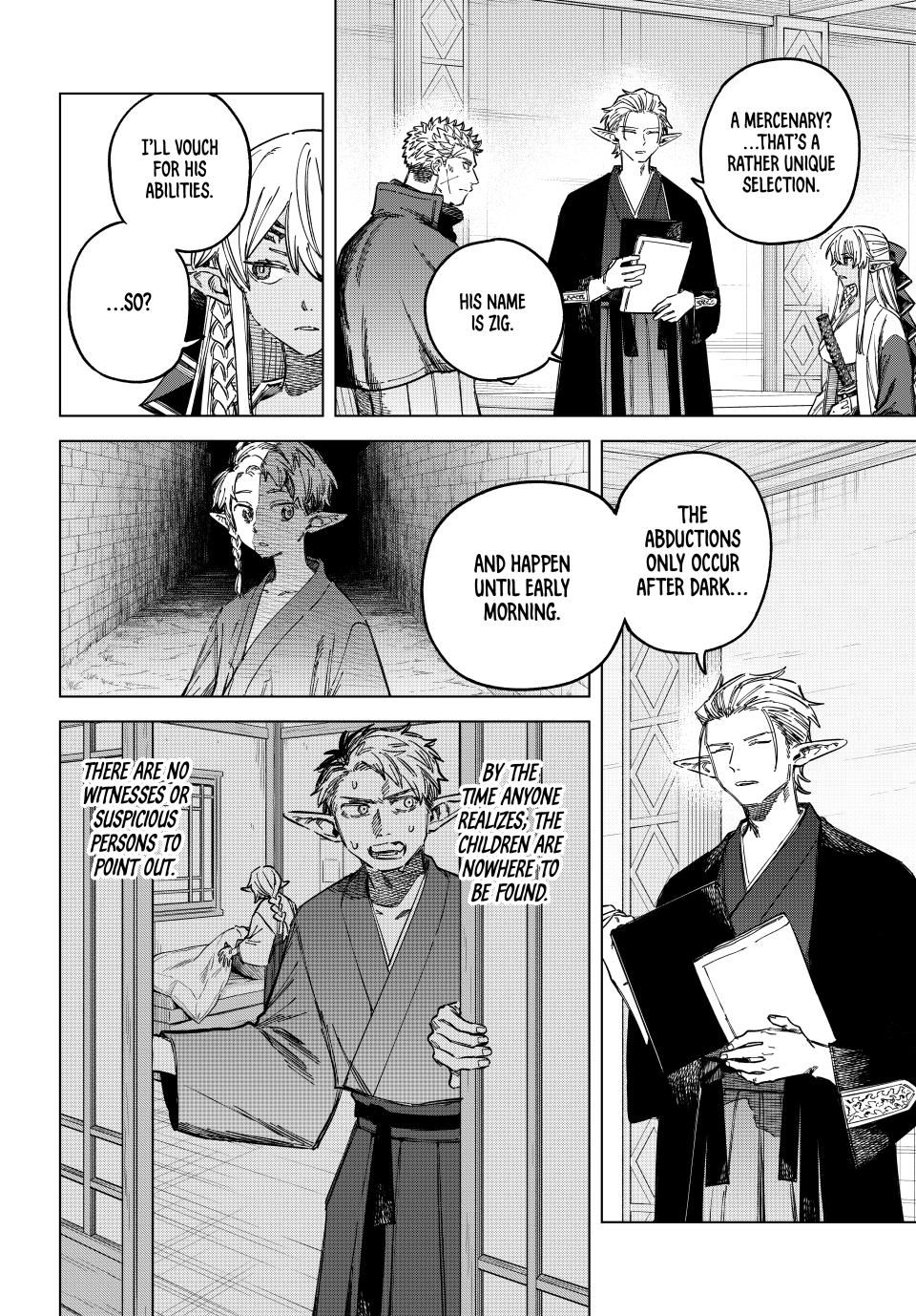 Read The Witch and the Mercenary EN Manga Online