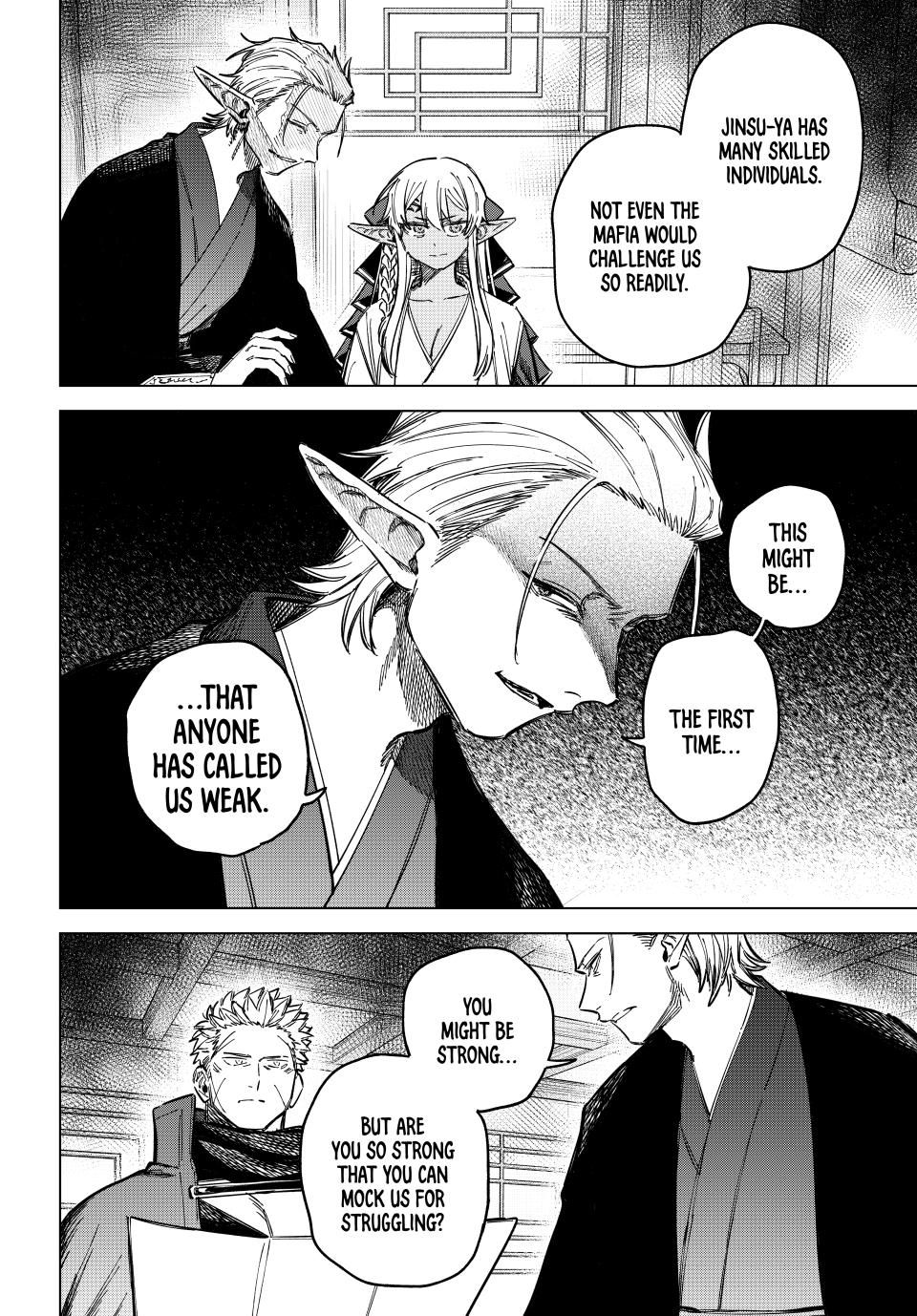 Read The Witch and the Mercenary EN Manga Online