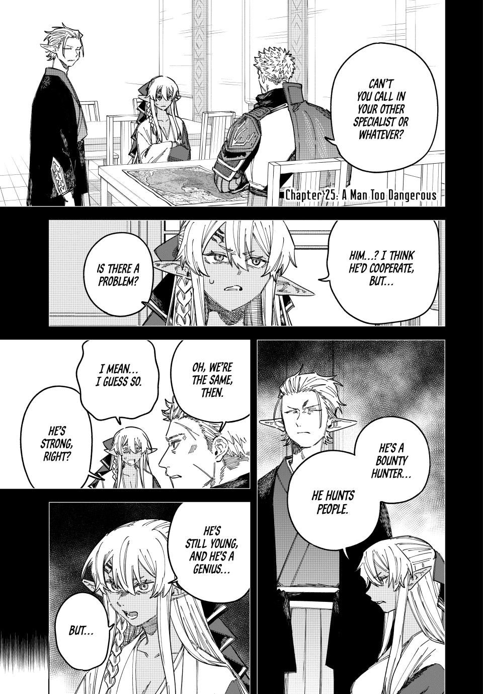Read The Witch and the Mercenary EN Manga Online